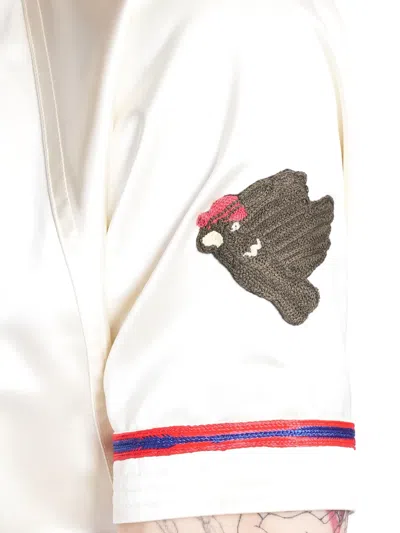 Bode Shirt In Beige Polyester In Weiss