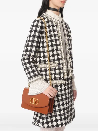 Valentino Vain Shoulder Bags Brown In Brown