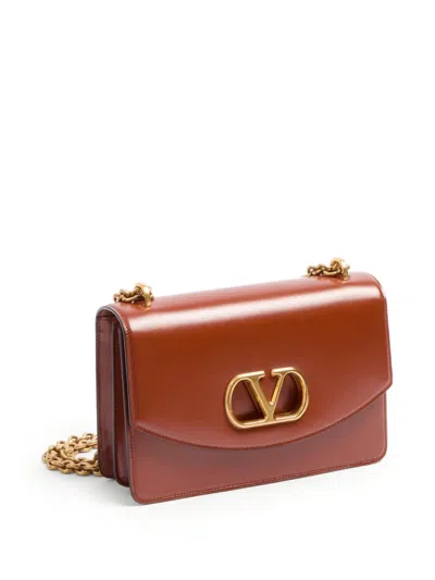 Valentino Vain Shoulder Bags Brown In Brown