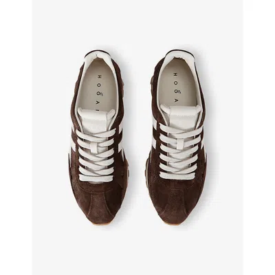 Hogan Mother Stretch Denim The Rambler Zip Heel Jeans In Burgundy