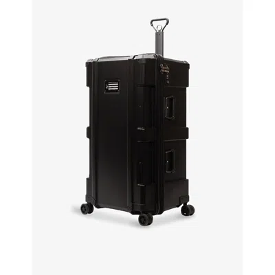 Harper Collective Ghost 41.0 4-wheel Trunk Suitcase 80cm In Blk/blk