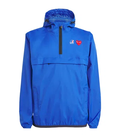 Comme Des Garçons Play Sweatshirt Comme Des Garcons Play Men Color Blue In Blue