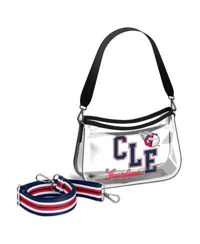 Wear By Erin Andrews Cleveland Guardians Clear Stadium Mini Purse In No Color
