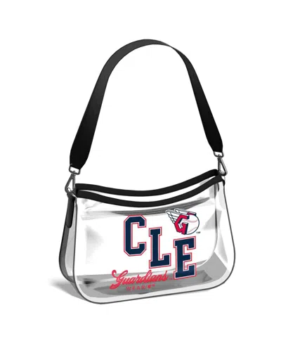 Wear By Erin Andrews Cleveland Guardians Clear Stadium Mini Purse In No Color
