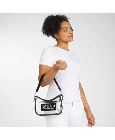 Wear By Erin Andrews Cleveland Guardians Clear Stadium Mini Purse In No Color