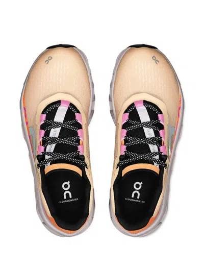 On Multicolor Cloudmster Sneakers In Pink