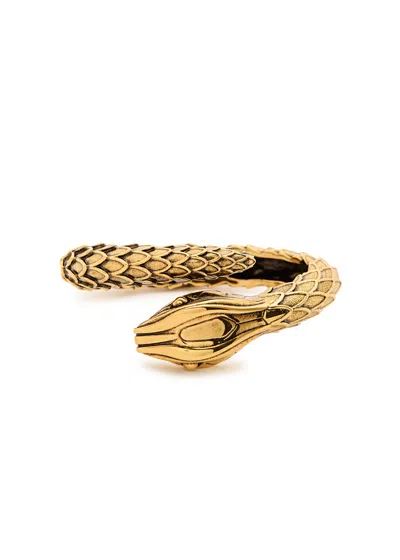 Chloé Chloe Python Bracelet In Gold