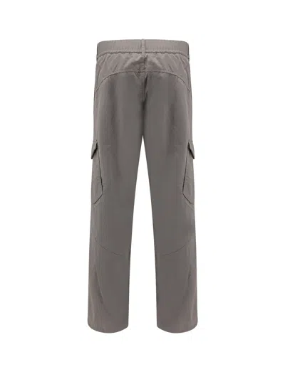 Herno Laminar Tech-popeline Cargo Trouser In Grey