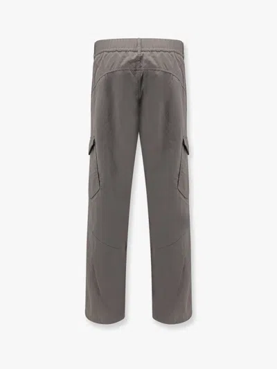 Herno Laminar Tech-popeline Cargo Trouser In Grey