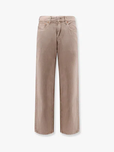 Levi's 578 Baggy Corduroy Trousers In Brown