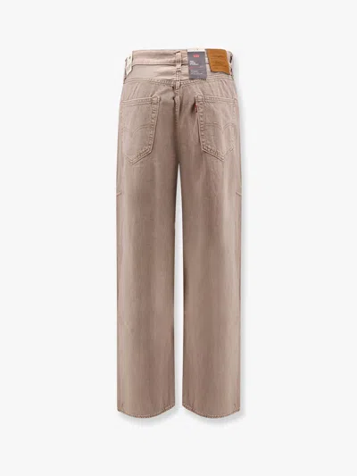 Levi's 578 Baggy Corduroy Trousers In Brown