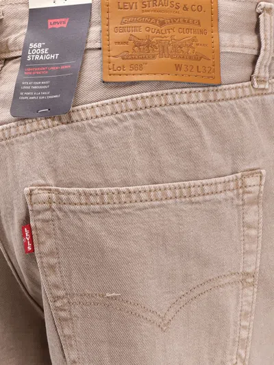 Levi's 578 Baggy Corduroy Trousers In Brown