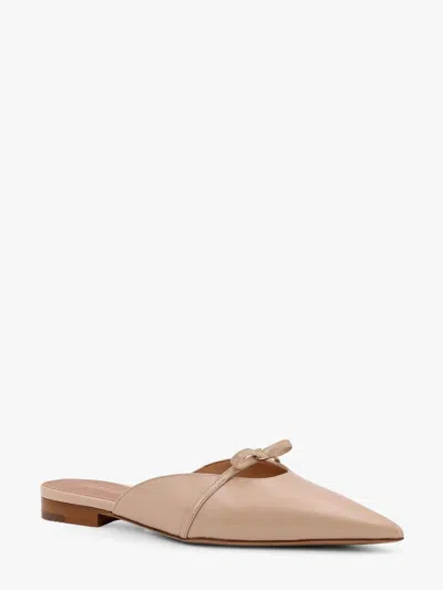 Ferragamo Patent Leather Giulye Mules 10 In Neutral