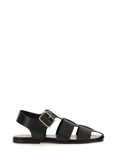 Aeyde Aeydē "whit" Sandal In Black