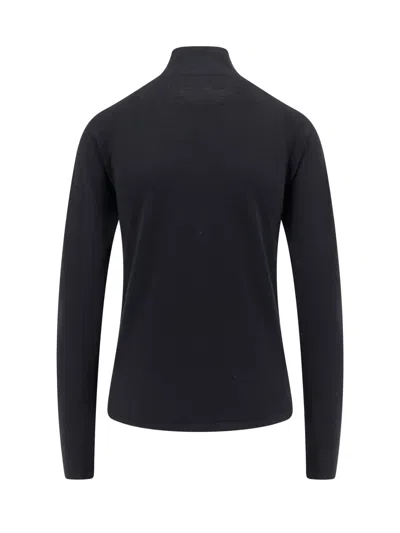 The Row Honna Wool Sweater In Black