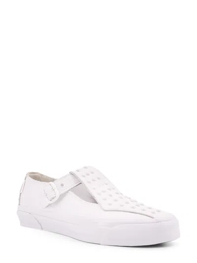 Vans Mary Jane 93 Studded Rubber Sole Sneakers In White