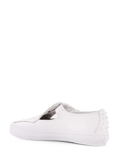 Vans Mary Jane 93 Studded Rubber Sole Sneakers In White