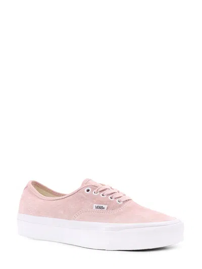 Vans Lx Authentic 44 Canvas Sneakers In Pig Suede Sepia Rose