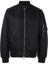 Rag & Bone Archetype Recycled Manston Bomber Jacket In Black