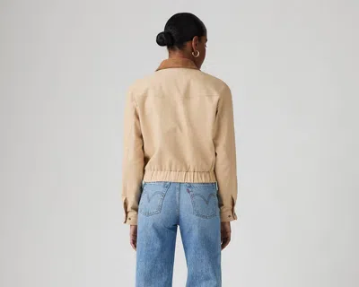 Levi's Laydown Collar Jacket In Black