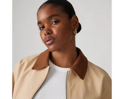 Levi's Laydown Collar Jacket In Black