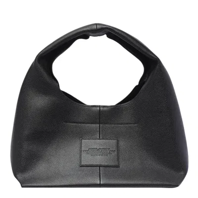 Marc Jacobs The Sack Medium Grained Leather Tote In Black