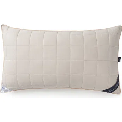 Brooks Brothers Linen Pillow In Cream