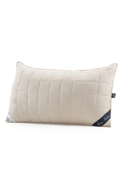 Brooks Brothers Linen Pillow In Cream