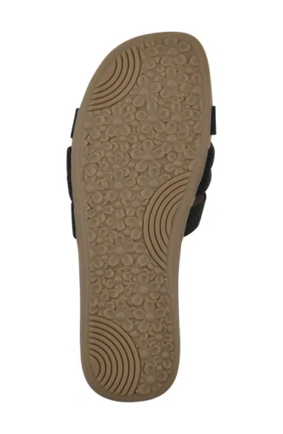 Cliffs By White Mountain Fraley Slide Sandal In Black Embossed