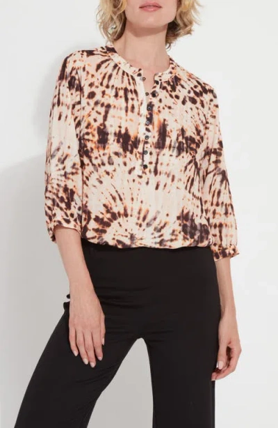 Lyssé Piper Pull On Top In Animated Twist In Animated Twist