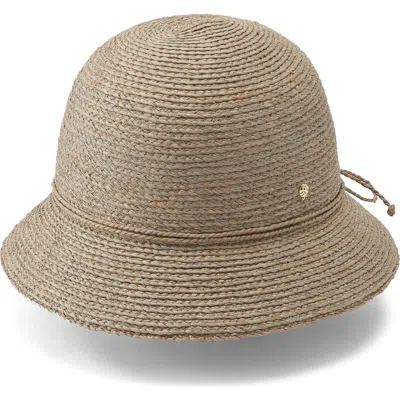 Helen Kaminski Valence 9 Straw Cloche In Eclipse Melange