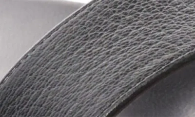 The Row Leather Double Strap Thong Slippers In Black