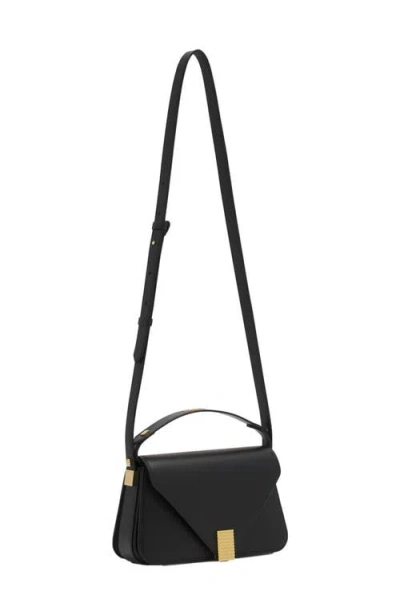 Lanvin Concerto Shoulder Bag In Black Leather