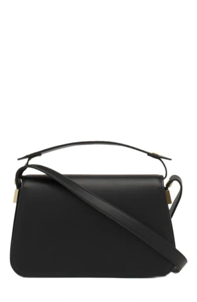 Lanvin Concerto Shoulder Bag In Black Leather
