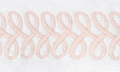 Matouk Astor Braid Bath Towel In Blush