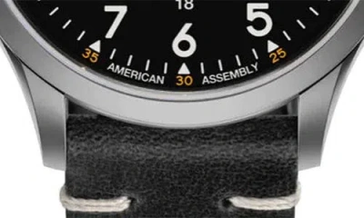 Vaer C5 Field Black Solar Watch, 40mm In Black