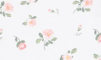 Honeydew All American Tank Top & Shorts Pajamas Set In Ivory Rosebuds