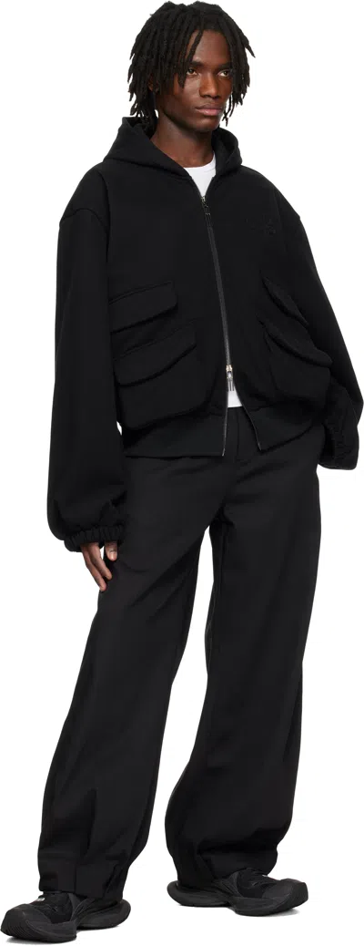 Namesake Black Astro Jogger Track Pants In Euphoric Black