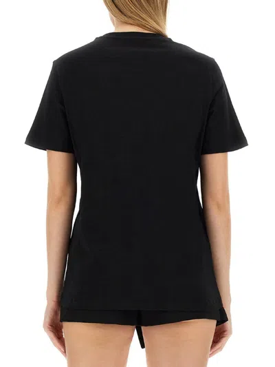 Moschino T-shirt With Logo In Black