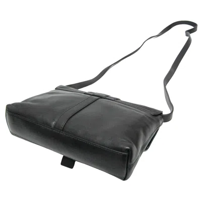 Pre-owned Bulgari Black Leather Shopper Bag ()