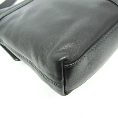 Pre-owned Bulgari Black Leather Shopper Bag ()