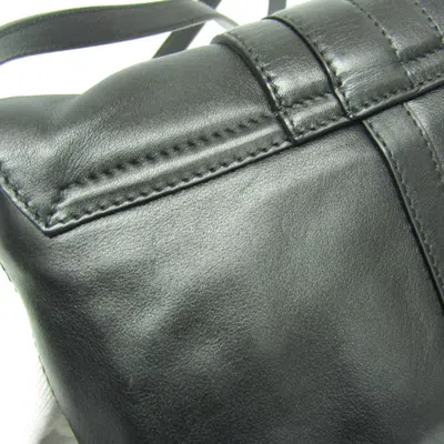 Pre-owned Bulgari Black Leather Shopper Bag ()