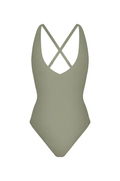 Anemos Preorder: Plunging One-piece In Laurel