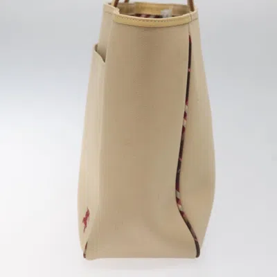 Pre-owned Burberry Blue Label Beige Canvas Tote Bag ()