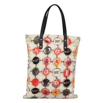 Pre-owned Burberry Bottle Cap Multicolour Synthetic Tote Bag ()