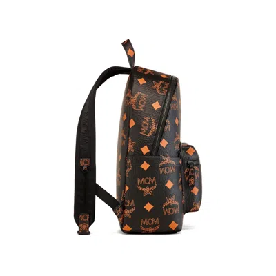 Mcm Medium Stark Logo Backpack