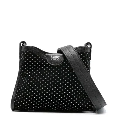 See By Chloé See By Chloe Joan Mini Top Handle Bag In Black