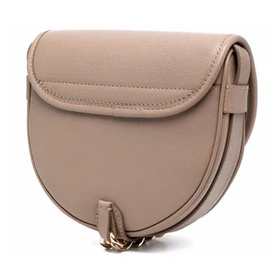 See By Chloé See By Chloe Small Mara Saddle Shoulder Bag In Grey