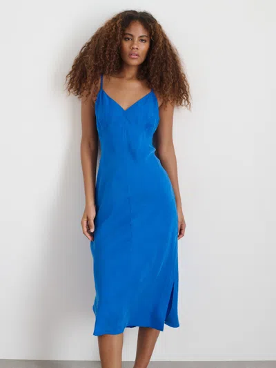 Alex Mill Carly Cami Dress In Cunningham Blue In Cunningham Blue