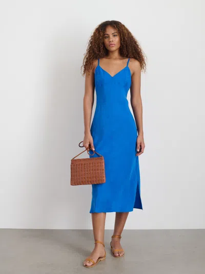 Alex Mill Carly Cami Dress In Cunningham Blue In Cunningham Blue